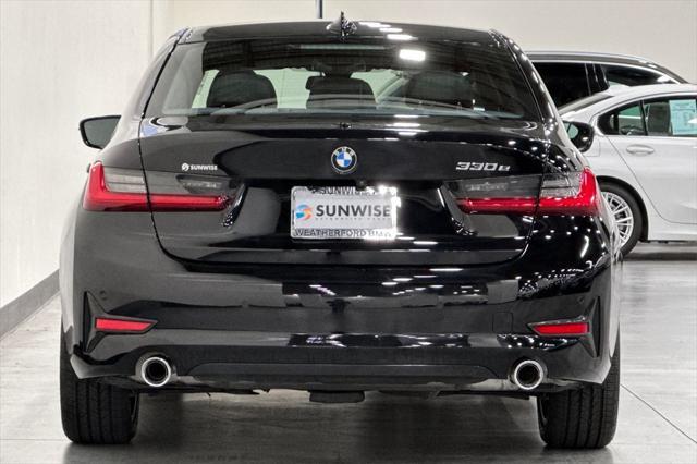 used 2021 BMW 330e car, priced at $29,000