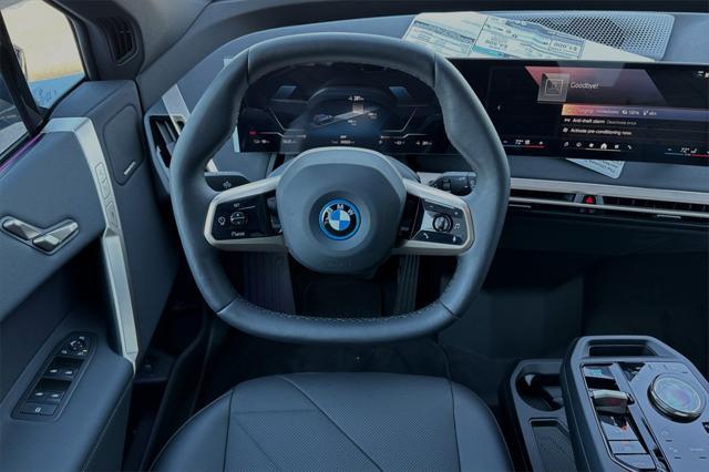 new 2025 BMW iX car, priced at $91,575