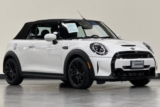 used 2024 MINI Convertible car, priced at $27,000