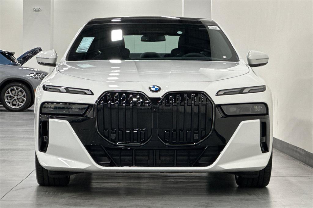 new 2025 BMW 740 car, priced at $107,525