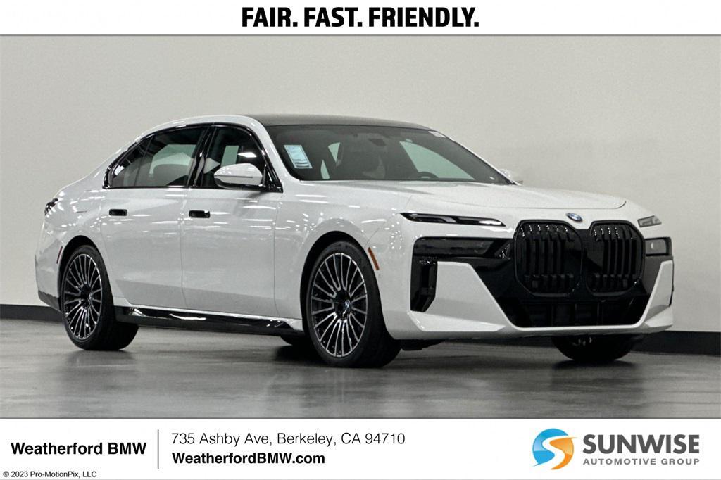 new 2025 BMW 740 car, priced at $107,525