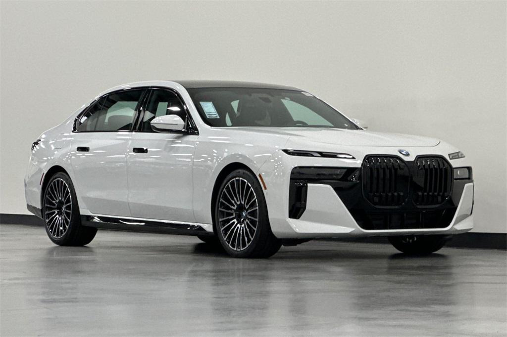 new 2025 BMW 740 car, priced at $107,525