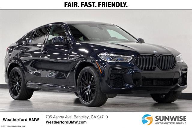 used 2022 BMW X6 car, priced at $62,500