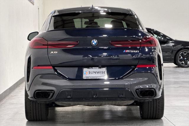 used 2022 BMW X6 car, priced at $62,500