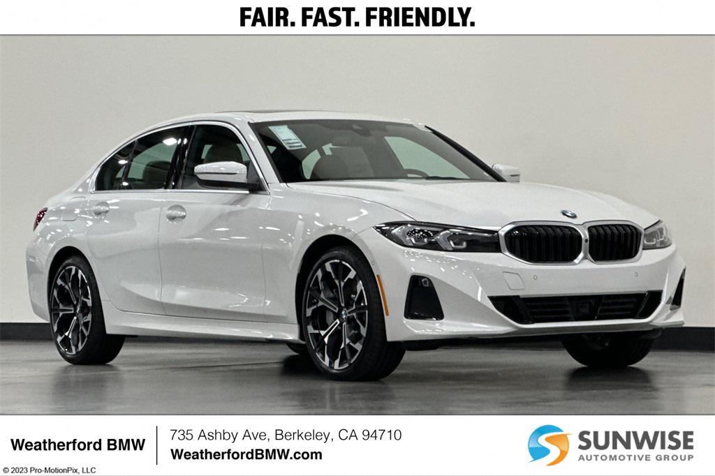 new 2025 BMW 330 car, priced at $50,695