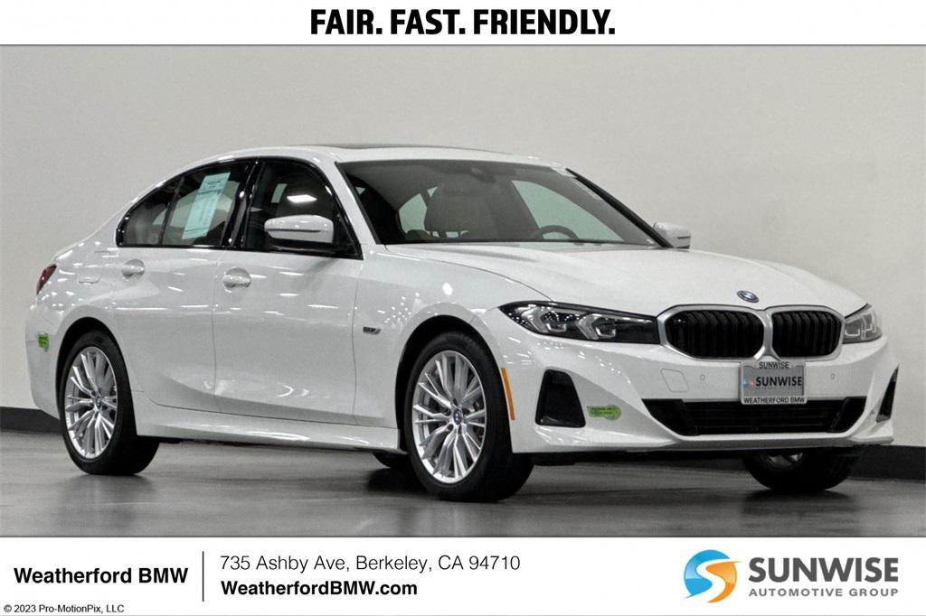 used 2023 BMW 330e car, priced at $34,000