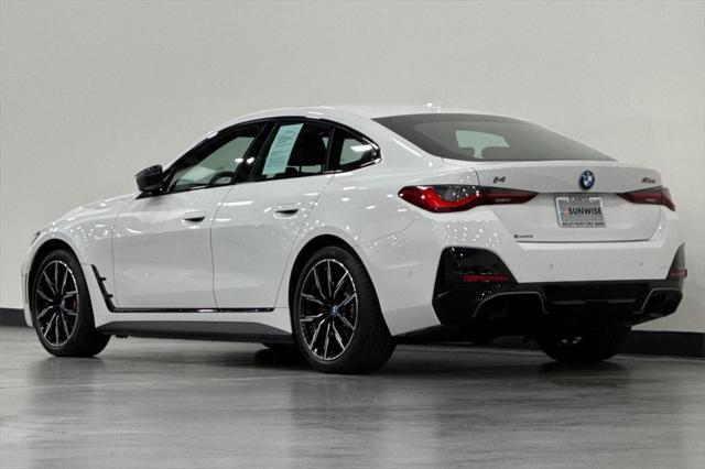 used 2024 BMW i4 Gran Coupe car, priced at $56,000