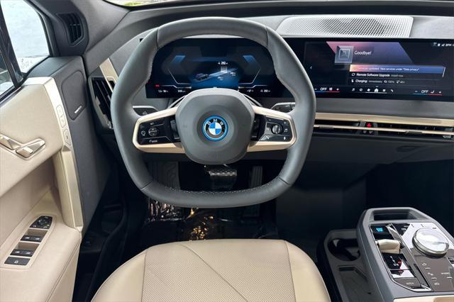 new 2025 BMW iX car, priced at $95,700