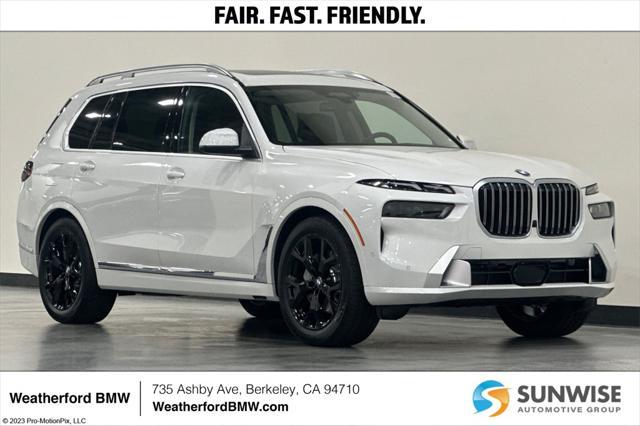 new 2025 BMW X7 car, priced at $93,950