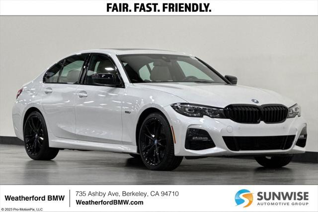 used 2022 BMW 330e car, priced at $31,500