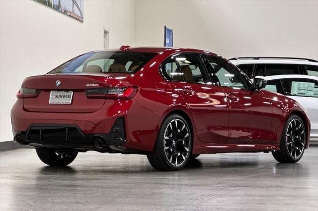 new 2025 BMW 330 car, priced at $54,400