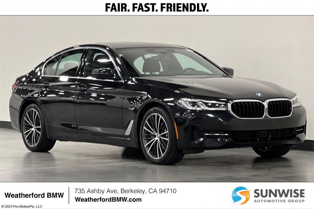 used 2023 BMW 530e car, priced at $37,000