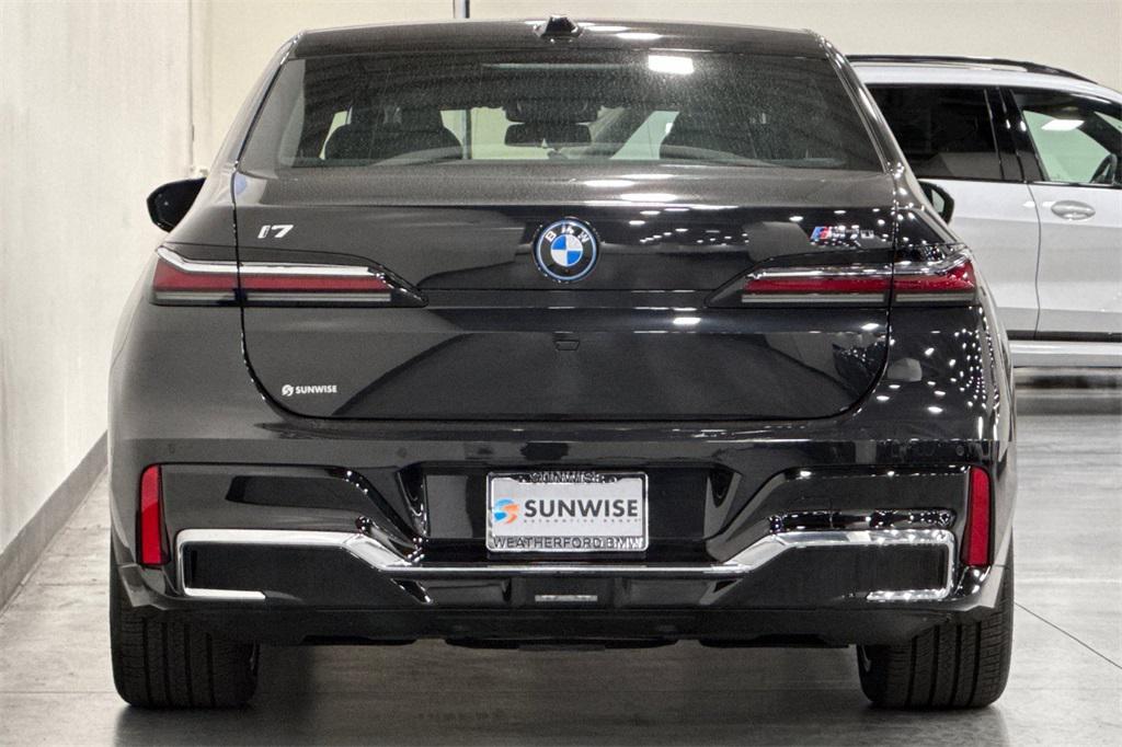 new 2025 BMW i7 car, priced at $176,555