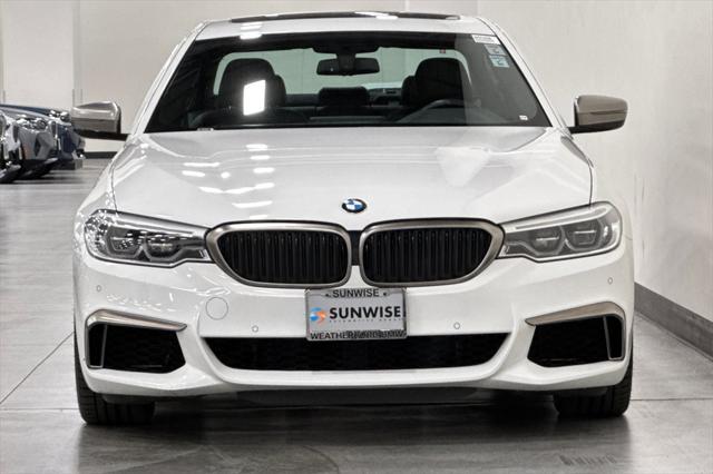 used 2018 BMW M550 car, priced at $33,000