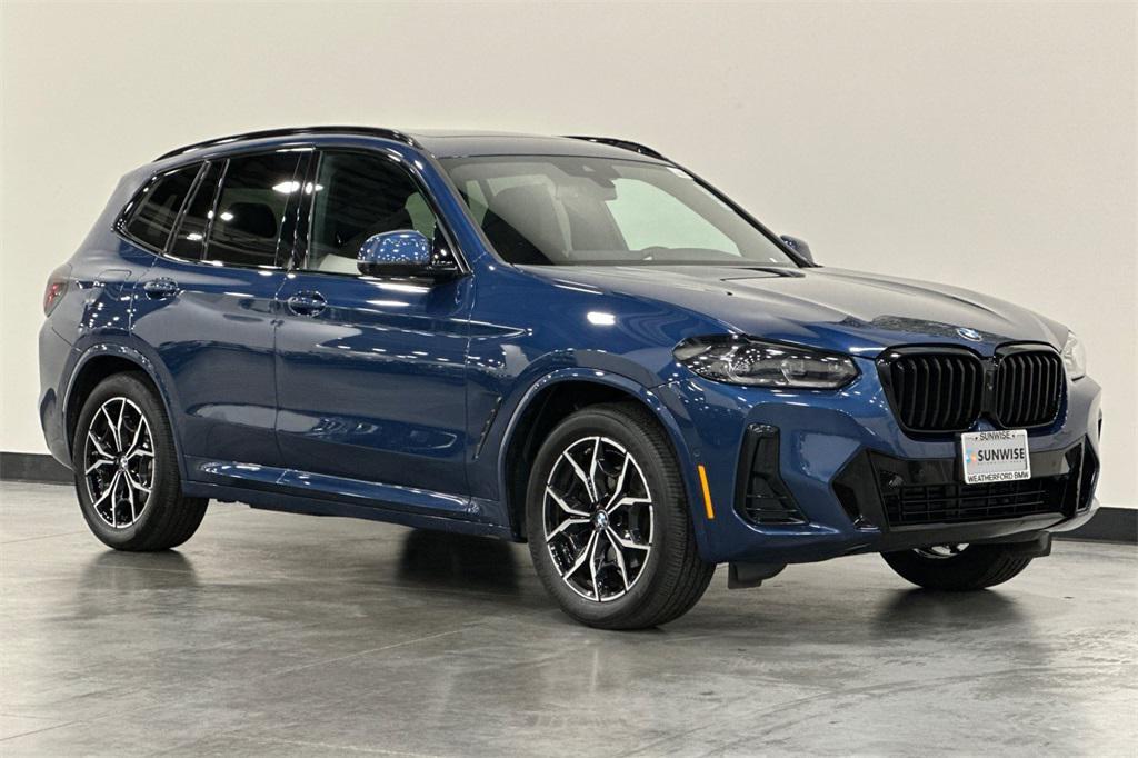 used 2023 BMW X3 car, priced at $41,000