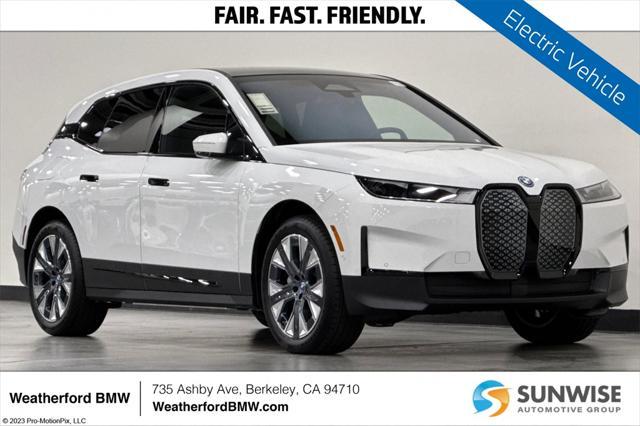 new 2025 BMW iX car, priced at $89,375