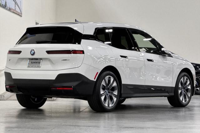 new 2025 BMW iX car, priced at $89,375