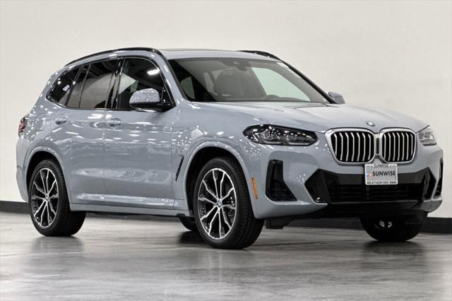 used 2022 BMW X3 car, priced at $35,500