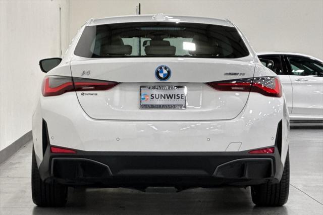 used 2024 BMW i4 Gran Coupe car, priced at $43,000