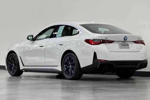 used 2024 BMW i4 Gran Coupe car, priced at $43,000