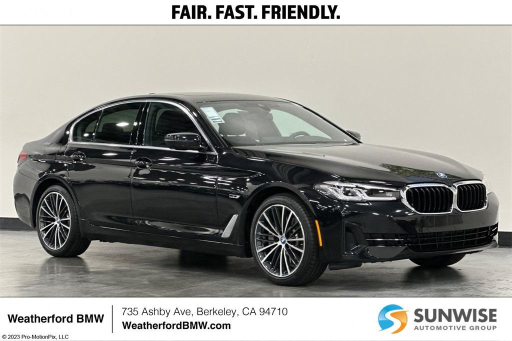 used 2023 BMW 530e car, priced at $37,000