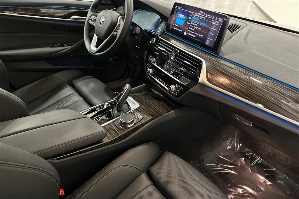 used 2023 BMW 530e car, priced at $37,000