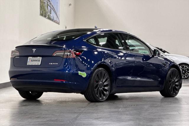 used 2023 Tesla Model 3 car, priced at $31,000