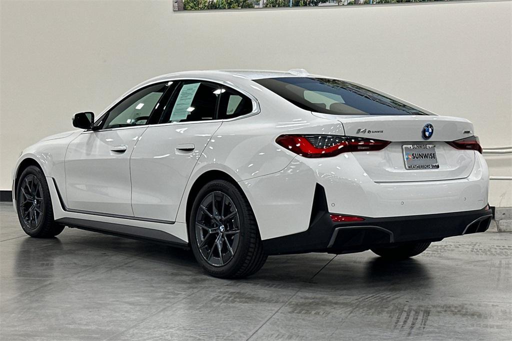 used 2025 BMW i4 Gran Coupe car, priced at $52,000