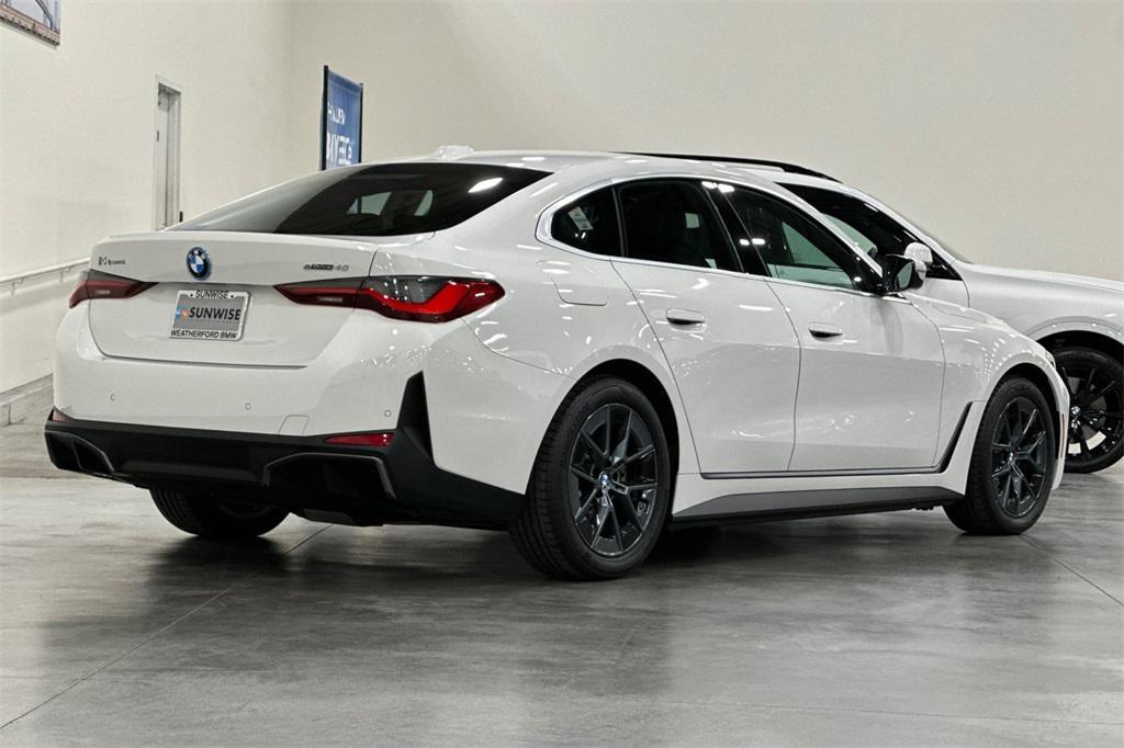 used 2025 BMW i4 Gran Coupe car, priced at $52,000