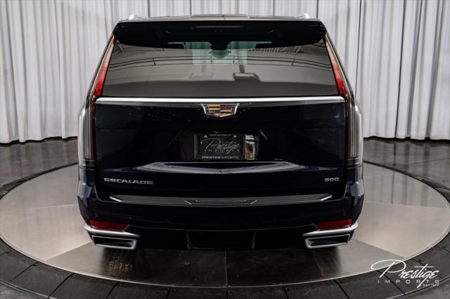 used 2021 Cadillac Escalade ESV car, priced at $78,950