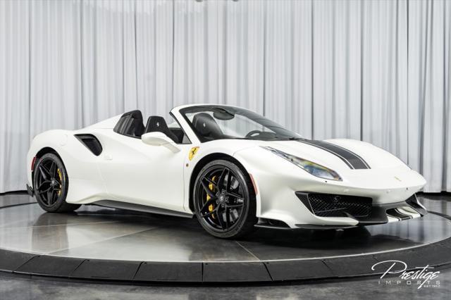 used 2020 Ferrari 488 Pista Spider car, priced at $849,950