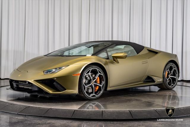 used 2022 Lamborghini Huracan EVO car, priced at $311,950