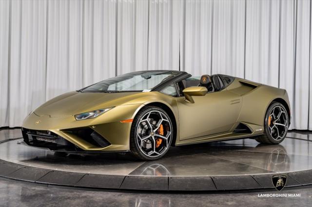 used 2022 Lamborghini Huracan EVO car, priced at $311,950