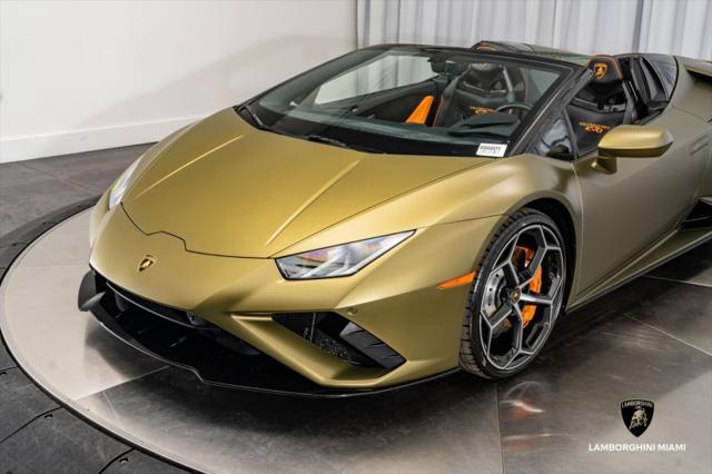 used 2022 Lamborghini Huracan EVO car, priced at $311,950