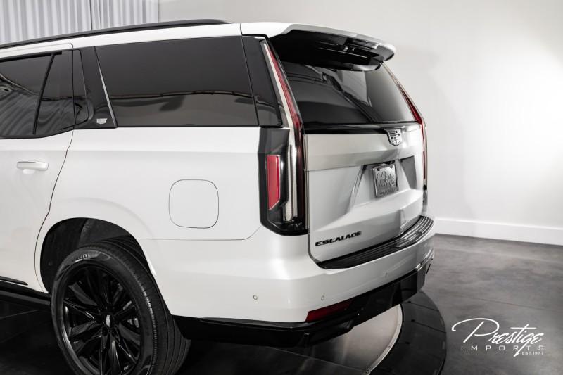 used 2021 Cadillac Escalade car, priced at $62,950
