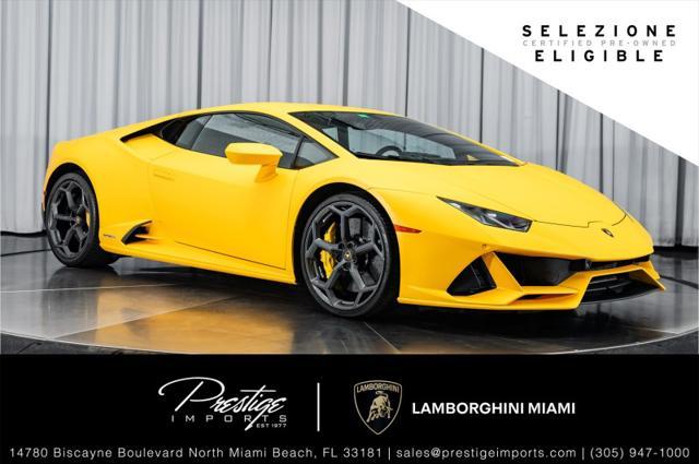 used 2022 Lamborghini Huracan EVO car, priced at $287,950