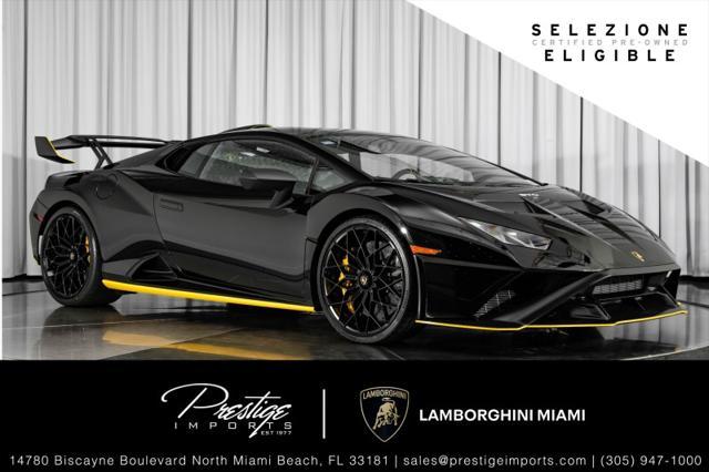 used 2022 Lamborghini Huracan STO car, priced at $359,950