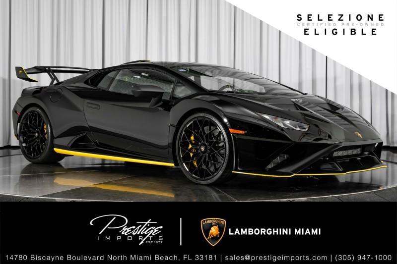 used 2022 Lamborghini Huracan STO car, priced at $379,950