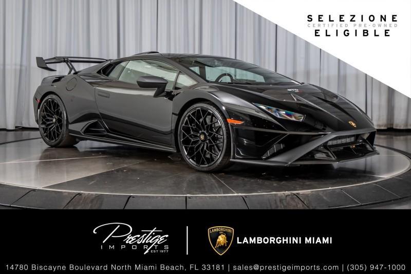 used 2022 Lamborghini Huracan STO car, priced at $394,950