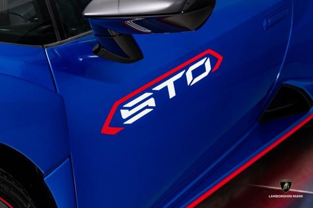 used 2021 Lamborghini Huracan STO car, priced at $381,950