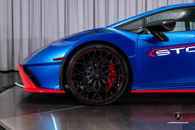 used 2021 Lamborghini Huracan STO car, priced at $381,950