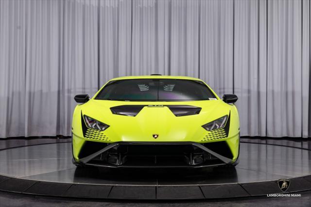 used 2022 Lamborghini Huracan STO car, priced at $381,950