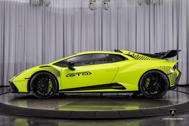 used 2022 Lamborghini Huracan STO car, priced at $381,950