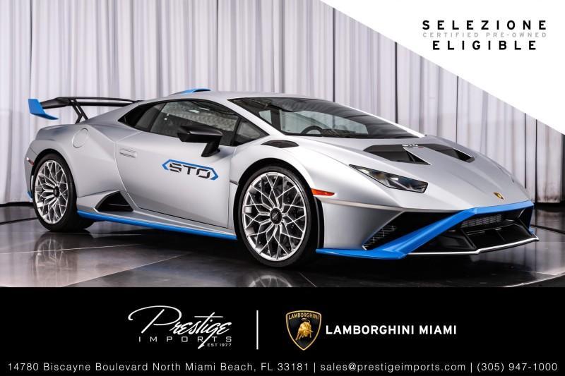 used 2023 Lamborghini Huracan STO car, priced at $419,950