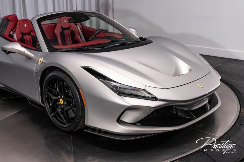 used 2021 Ferrari F8 Spider car, priced at $479,950