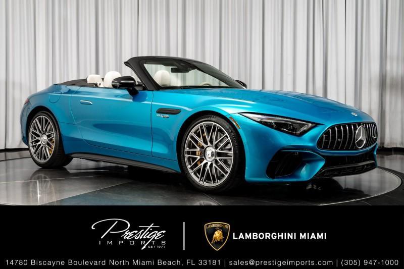 used 2022 Mercedes-Benz AMG SL 63 car, priced at $134,950