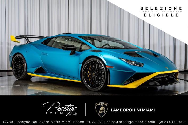 used 2023 Lamborghini Huracan STO car, priced at $374,950
