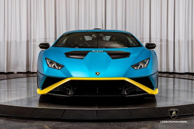used 2023 Lamborghini Huracan STO car, priced at $374,950