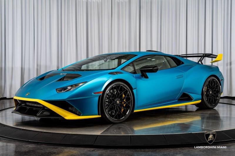 used 2023 Lamborghini Huracan STO car, priced at $374,950