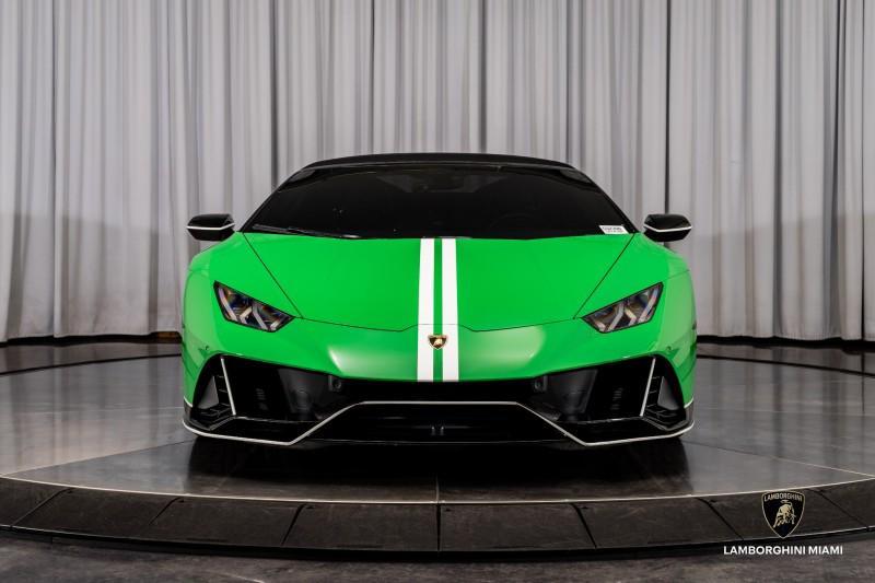 used 2023 Lamborghini Huracan EVO car, priced at $409,950
